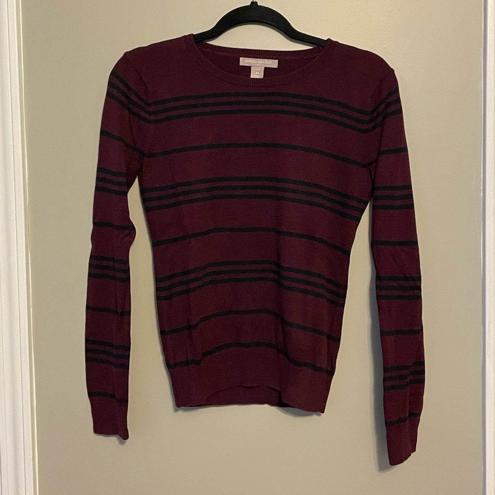 Banana Republic striped sweater | Size XS
